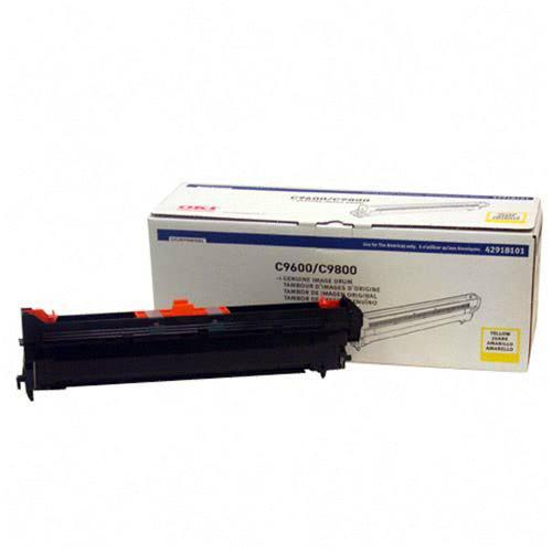 C9600 - Okidata YELLOW DRUM OEM ORIGINAL Toner for C9600 C9800 Series